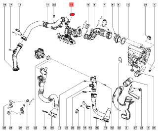TURBO PIPE GASKET