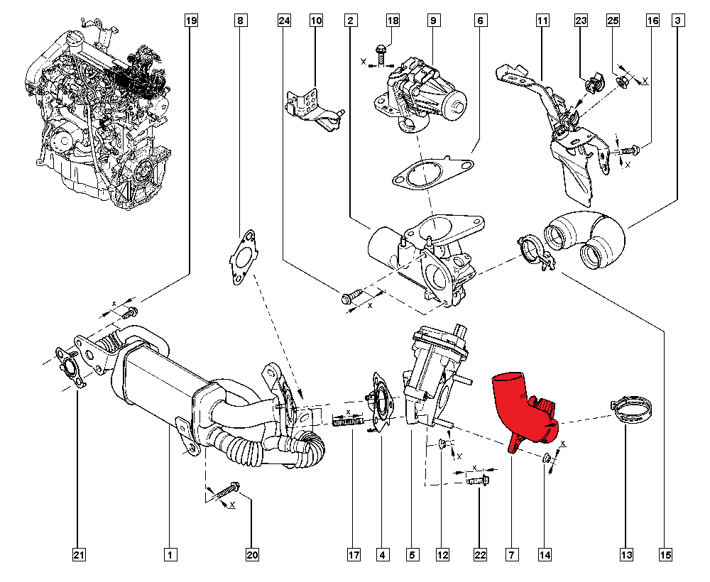 EGR PIPE GASKET