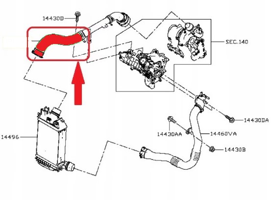 TURBO HOSE
EXCLUDING PLASTIC PIPE 