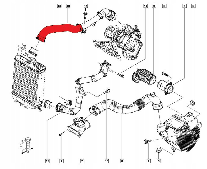 TURBO HOSE
EXCLUDING PLASTIC PIPE 