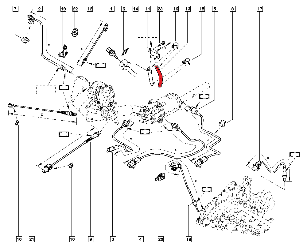 PRESSURE SENSOR HOSE