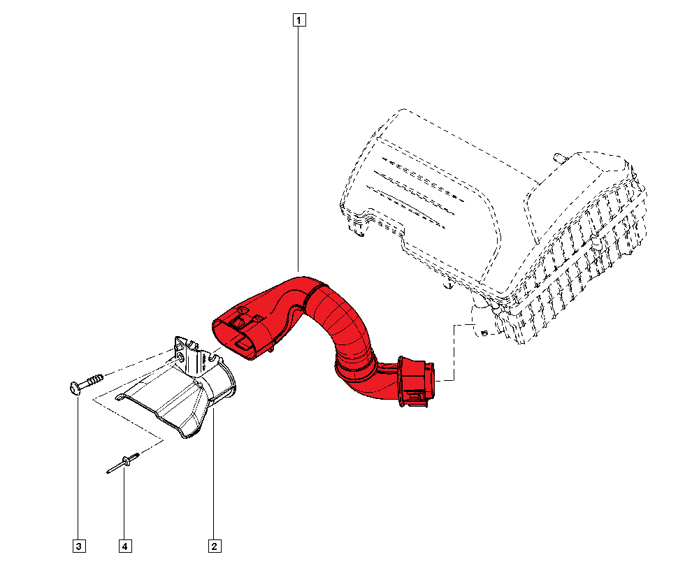 AIR FILTER PIPE