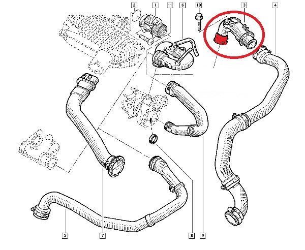 TURBO PIPE HOSE3 LAYERS POLYESTER HAS BEEN USED
