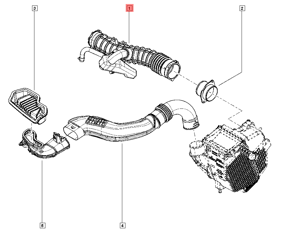 AIR FILTER HOSE