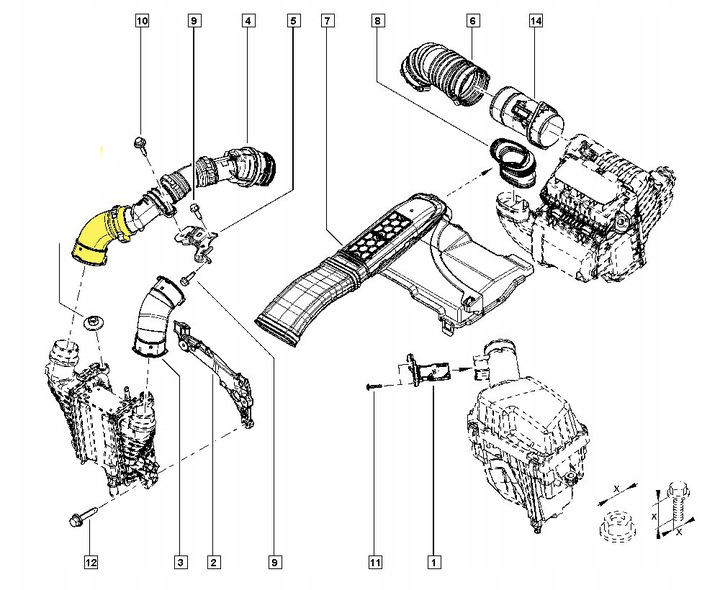 TURBO HOSE
EXCLUDING PLASTIC PIPE 