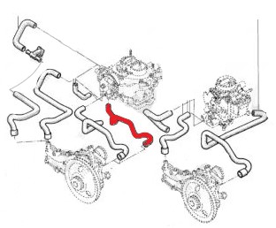 WATER PUMP HOSE