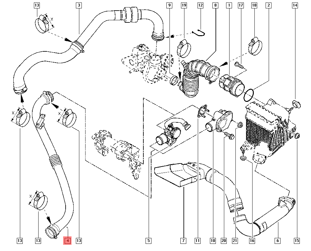 TURBO PIPE GASKET