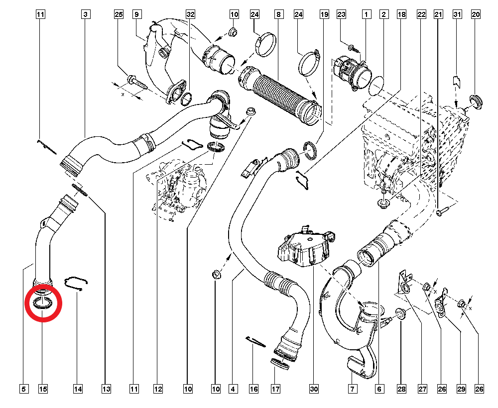 TURBO PIPE GASKET