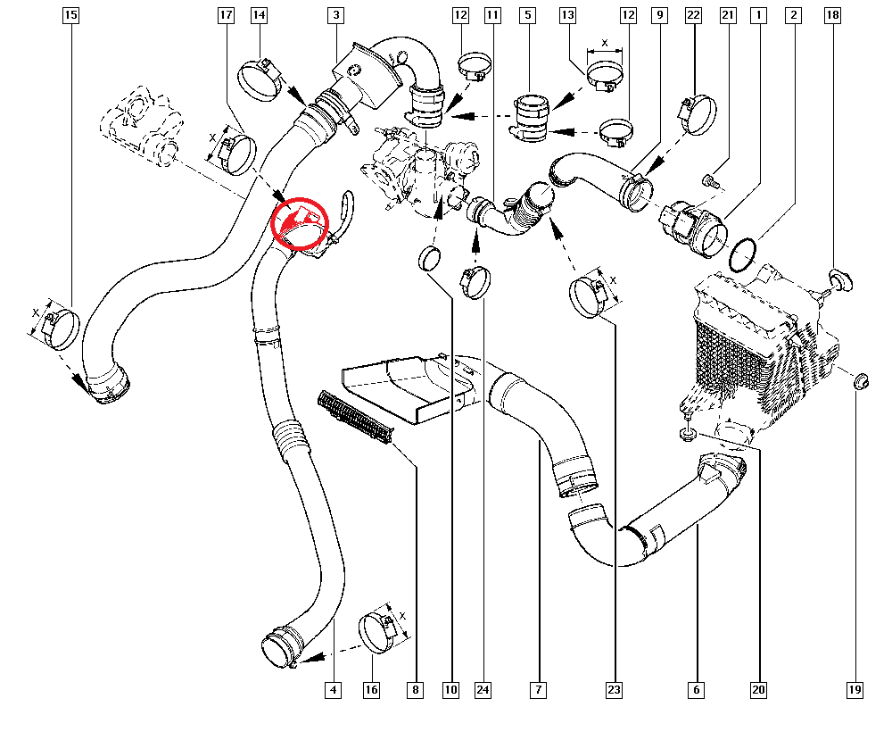 TURBO PIPE GASKET