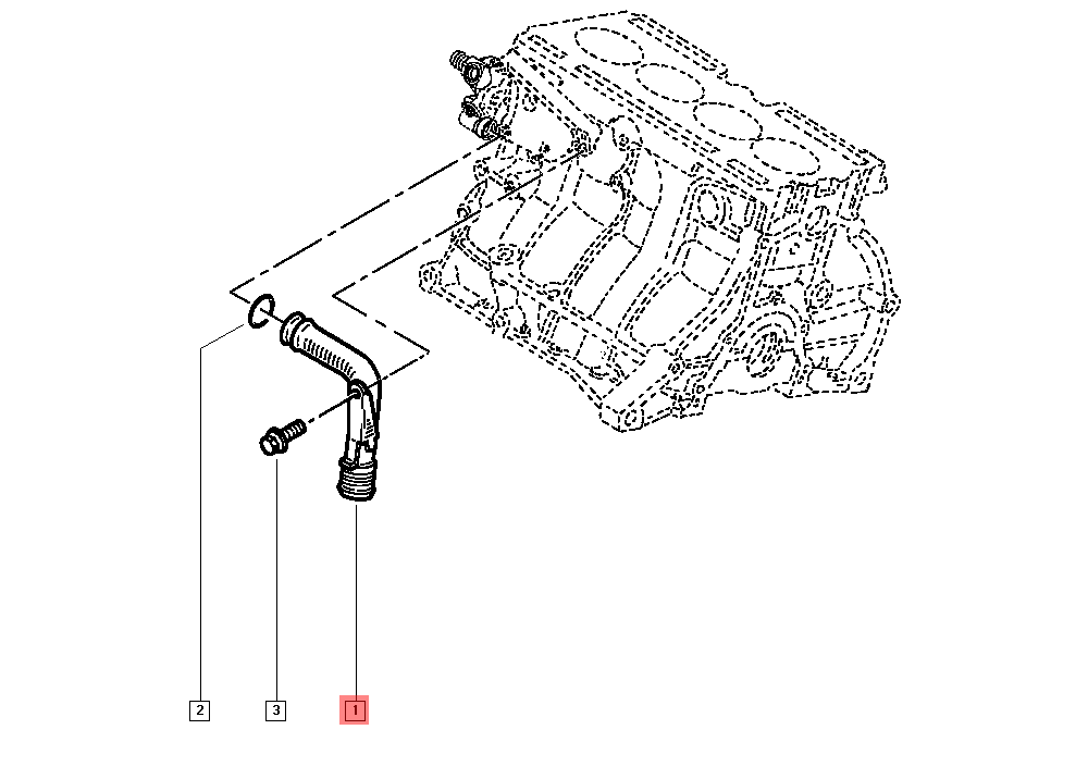 RECIRCULATION PIPETHERE IS O-RING