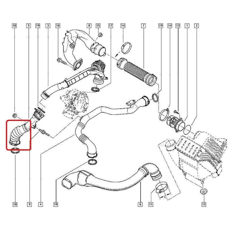 TURBO HOSE
EXCLUDING PLASTIC PIPE 