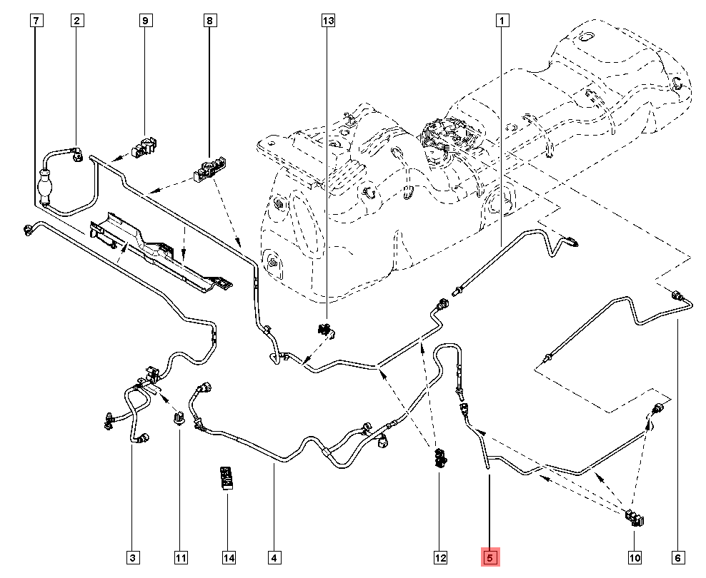 FUEL TANK PIPE 