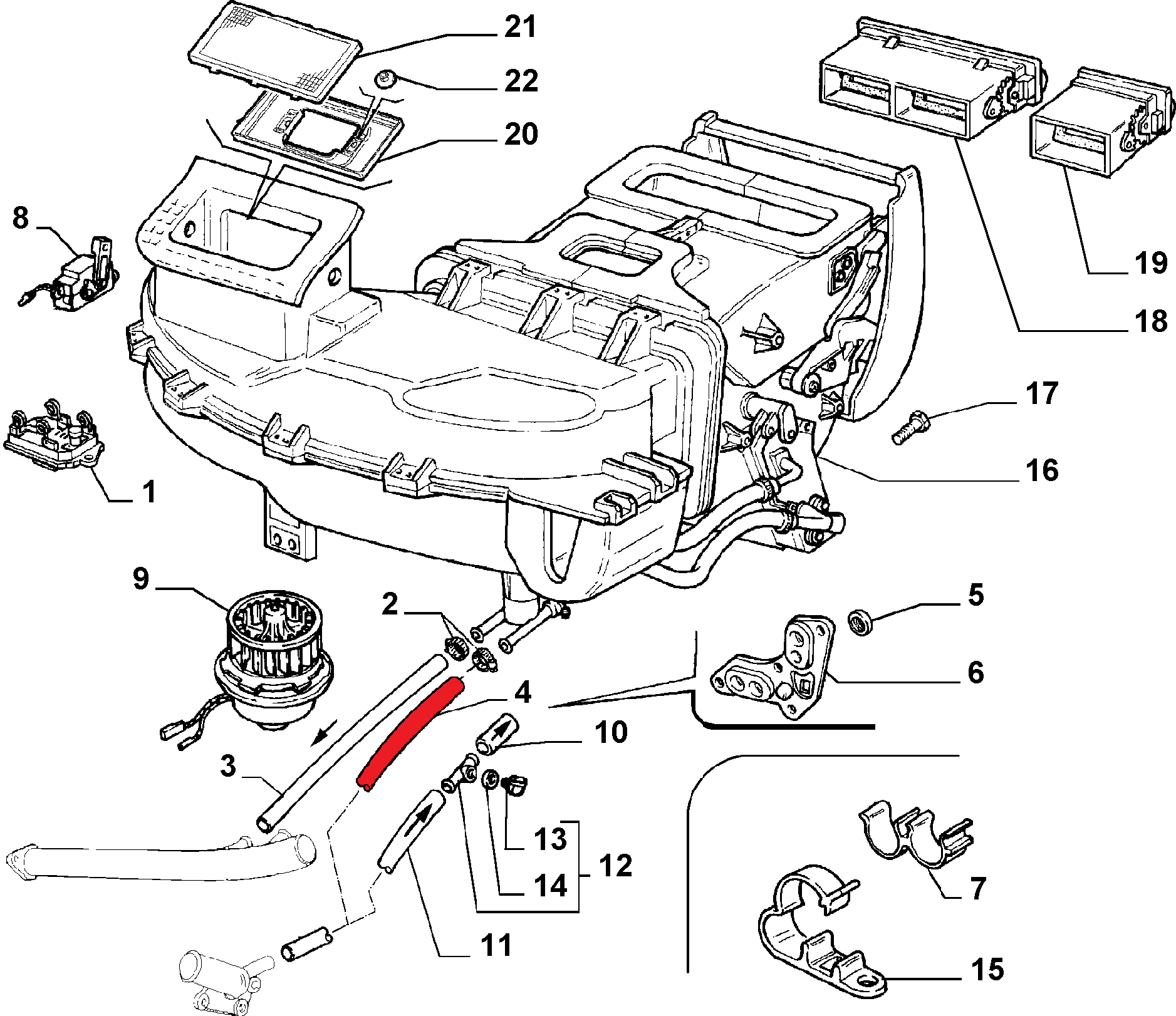 HEATER HOSE