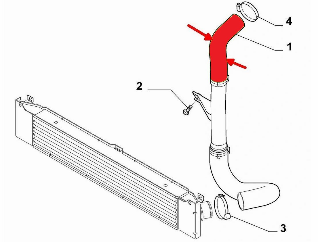 TURBO HOSEEXCLUDING PLASTIC PIPE 