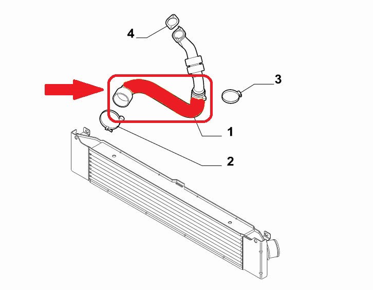 TURBO HOSEEXCLUDING METAL PIPE 