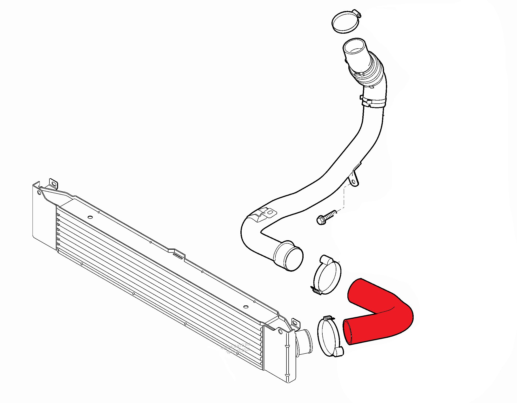 TURBO HOSE4 LAYERS POLYESTER HAS BEEN USED