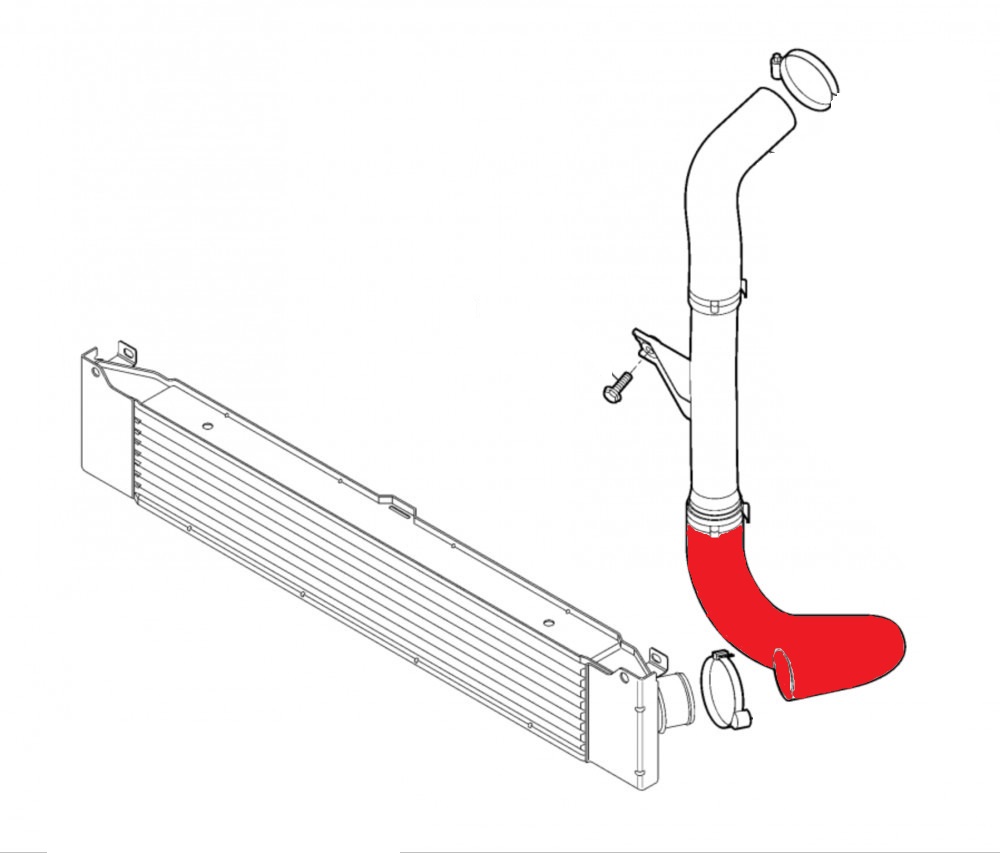 TURBO HOSE
EXCLUDING METAL PIPE 