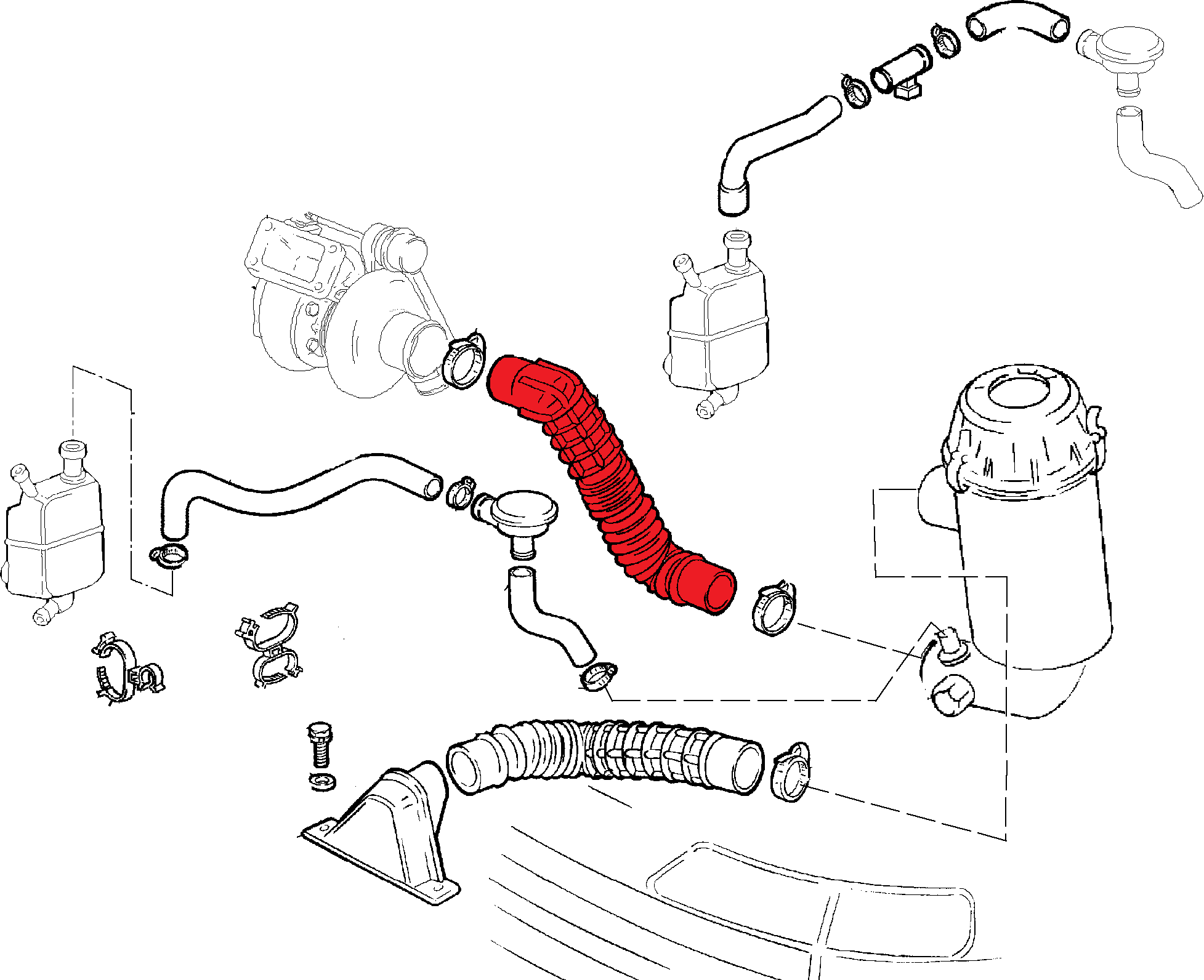 AIR FILTER HOSE