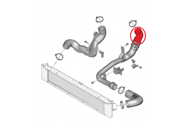 TURBO HOSEEXCLUDING METAL PIPE 