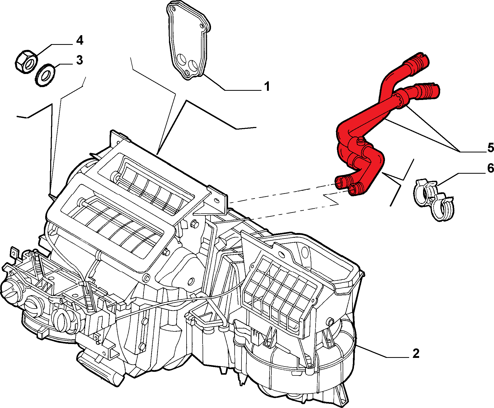HEATER HOSE