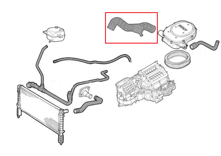 AIR FILTER HOSE