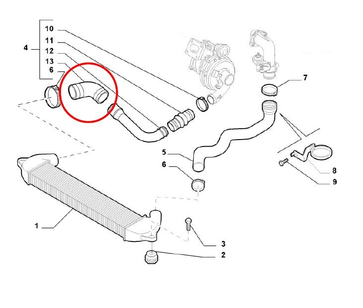 TURBO HOSE3 LAYERS POLYESTER HAS BEEN USED