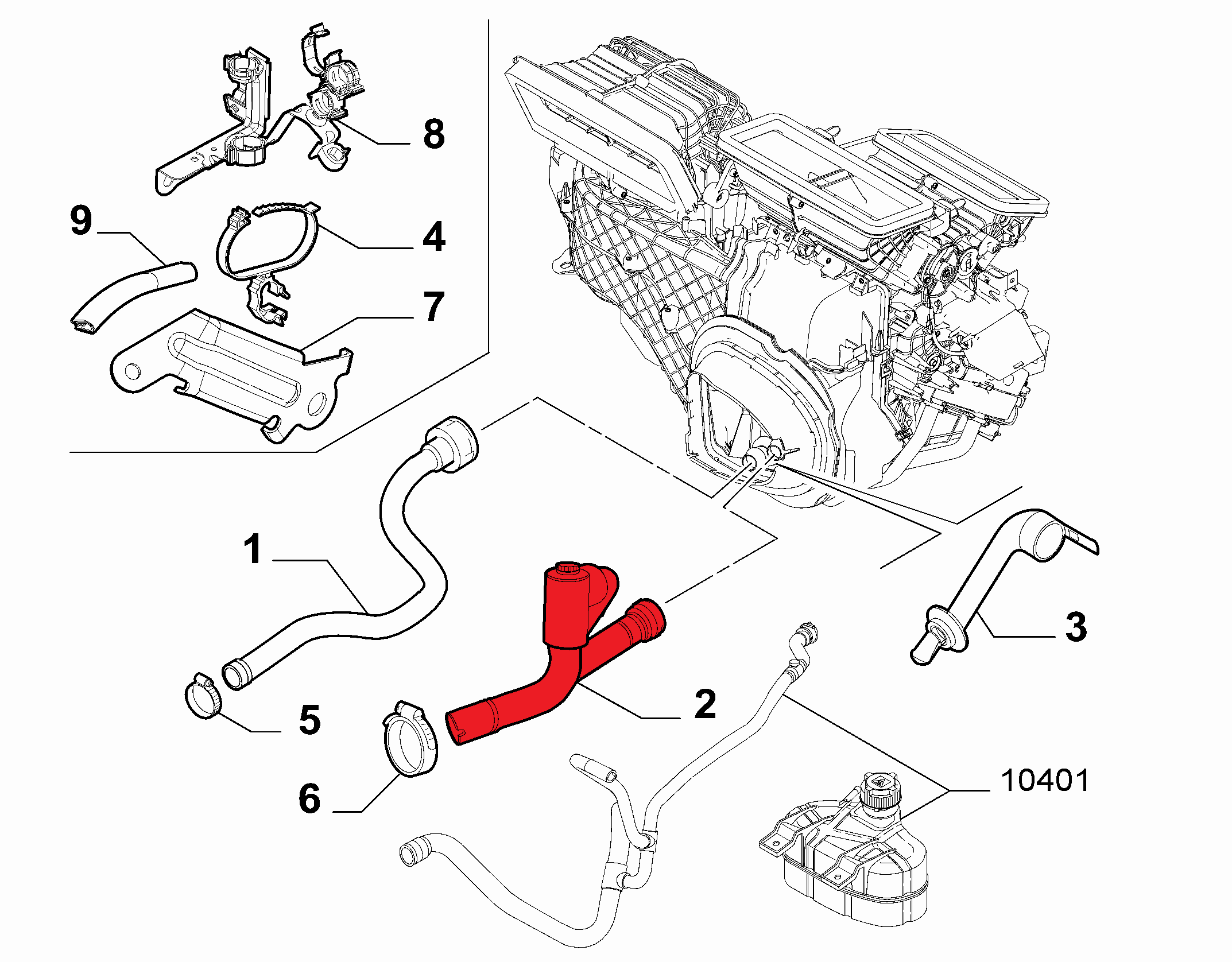 HEATER HOSE