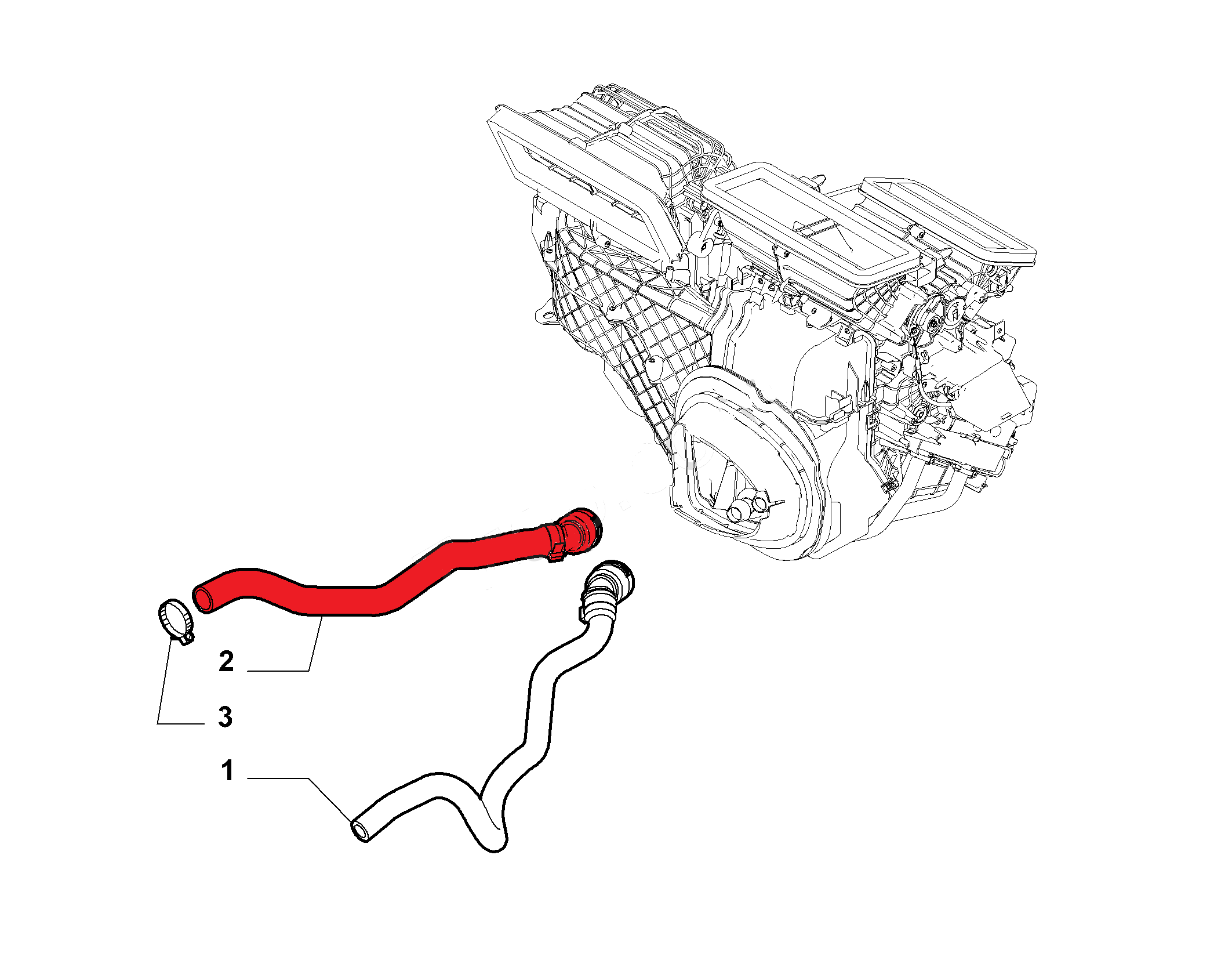 HEATER HOSE