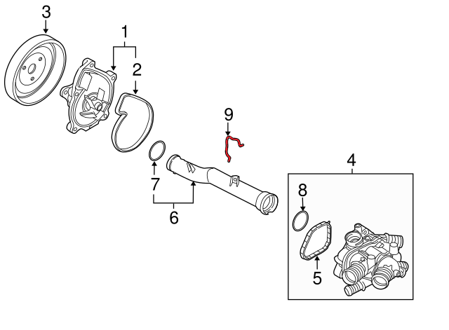 RECIRCULATION PIPE CLIPS