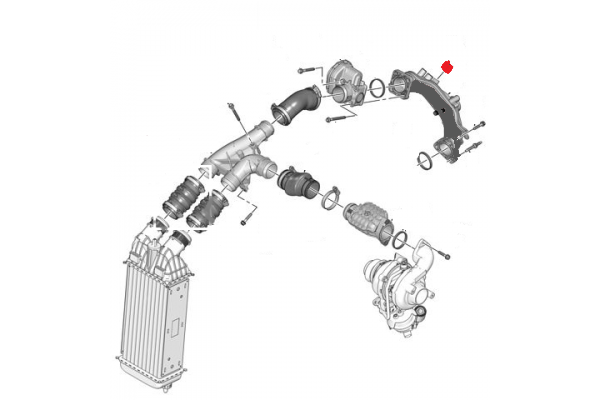 CLIPS FOR SUCTION MANIFOLD PIPE 