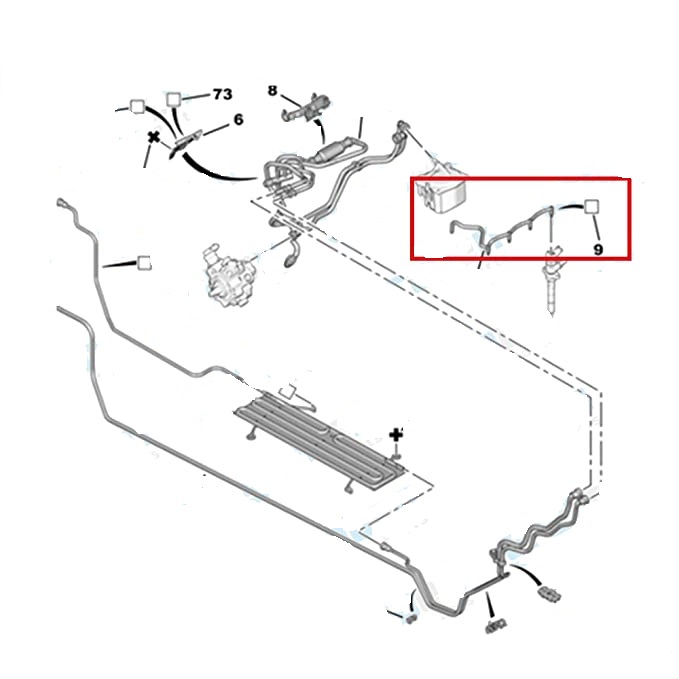 HOSE FOR FUEL INJECTOR PIPE 