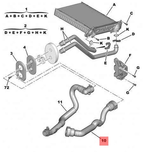 HEATER HOSE
