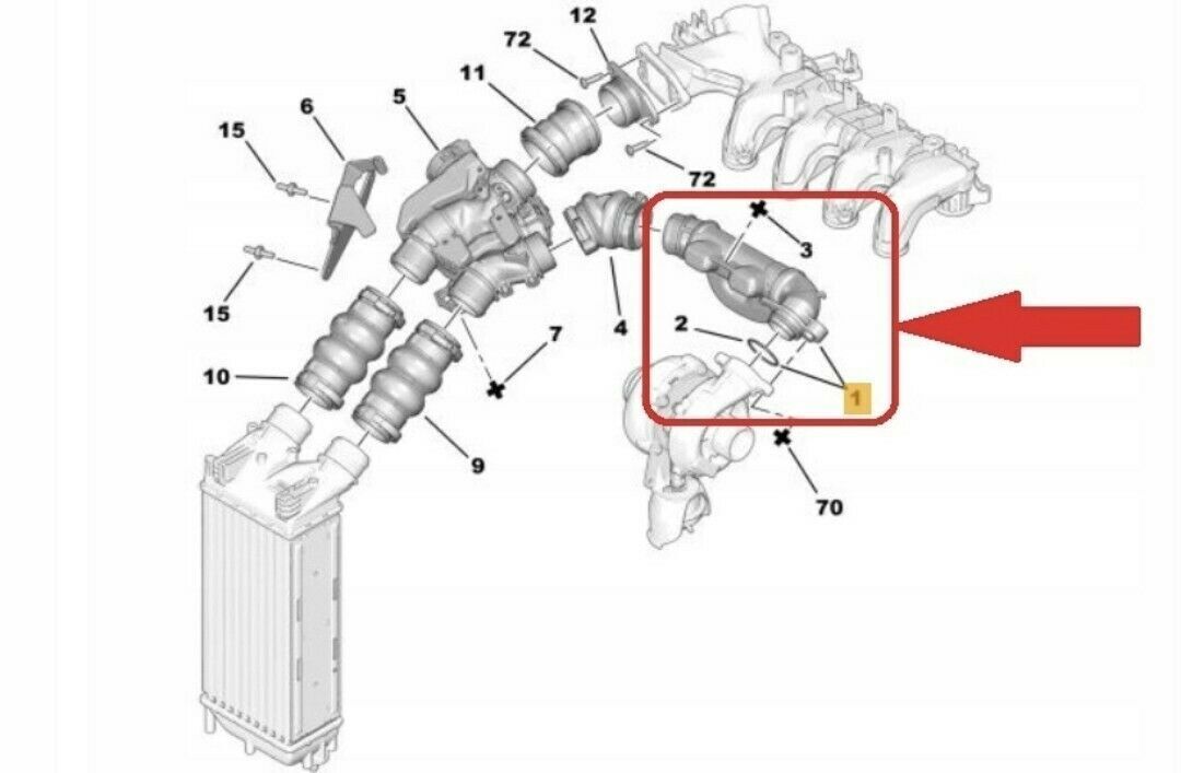 MANIFOLD SILENCER PIPE