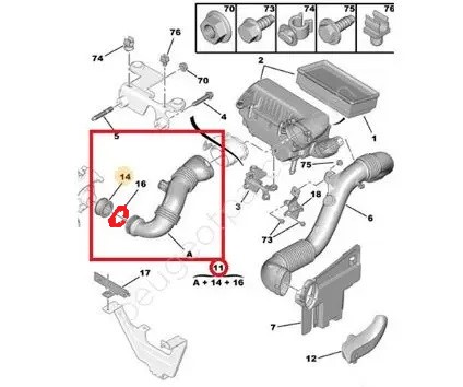 TURBO PIPE GASKET
