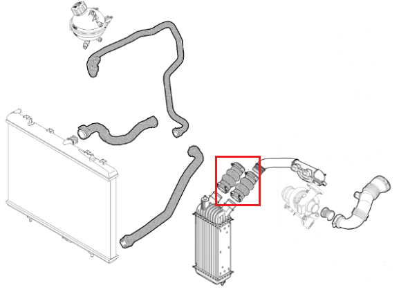 TURBO HOSE2 LAYERS POLYESTER HAS BEEN USED