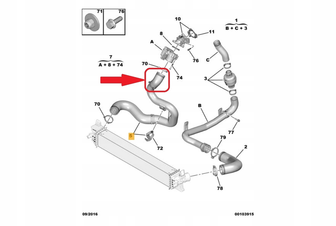TURBO HOSE
EXCLUDING PLASTIC PIPE 