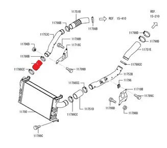 TURBO HOSE3 LAYERS POLYESTER HAS BEEN USED
