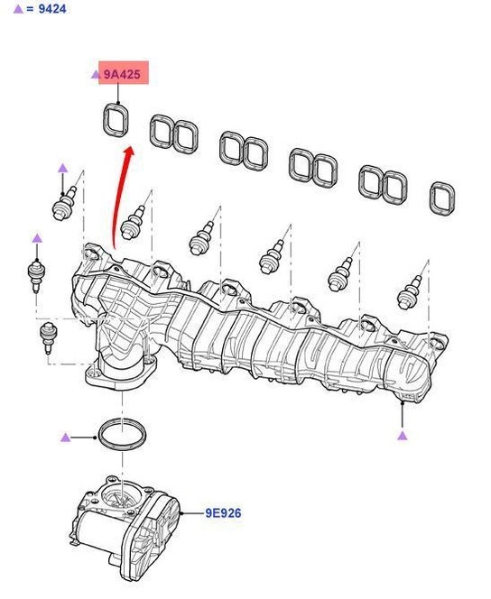 SUCTION MANIFOLD GASKET