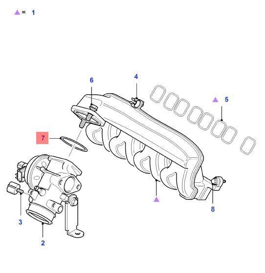 SUCTION MANIFOLD GASKET