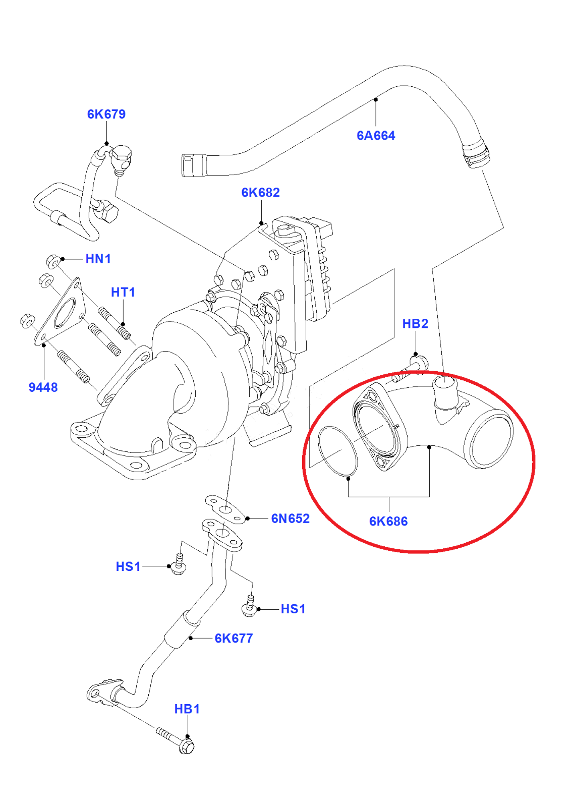 TURBO PIPE GASKET