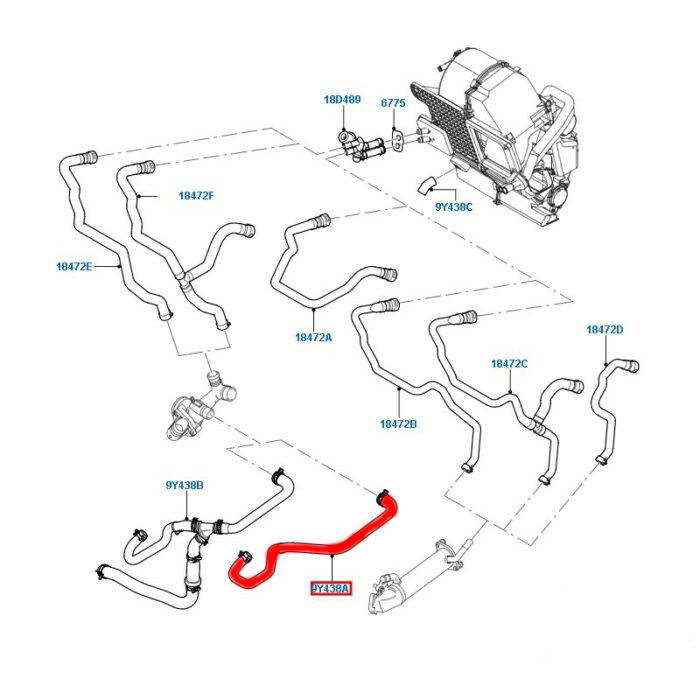 HEATER HOSE