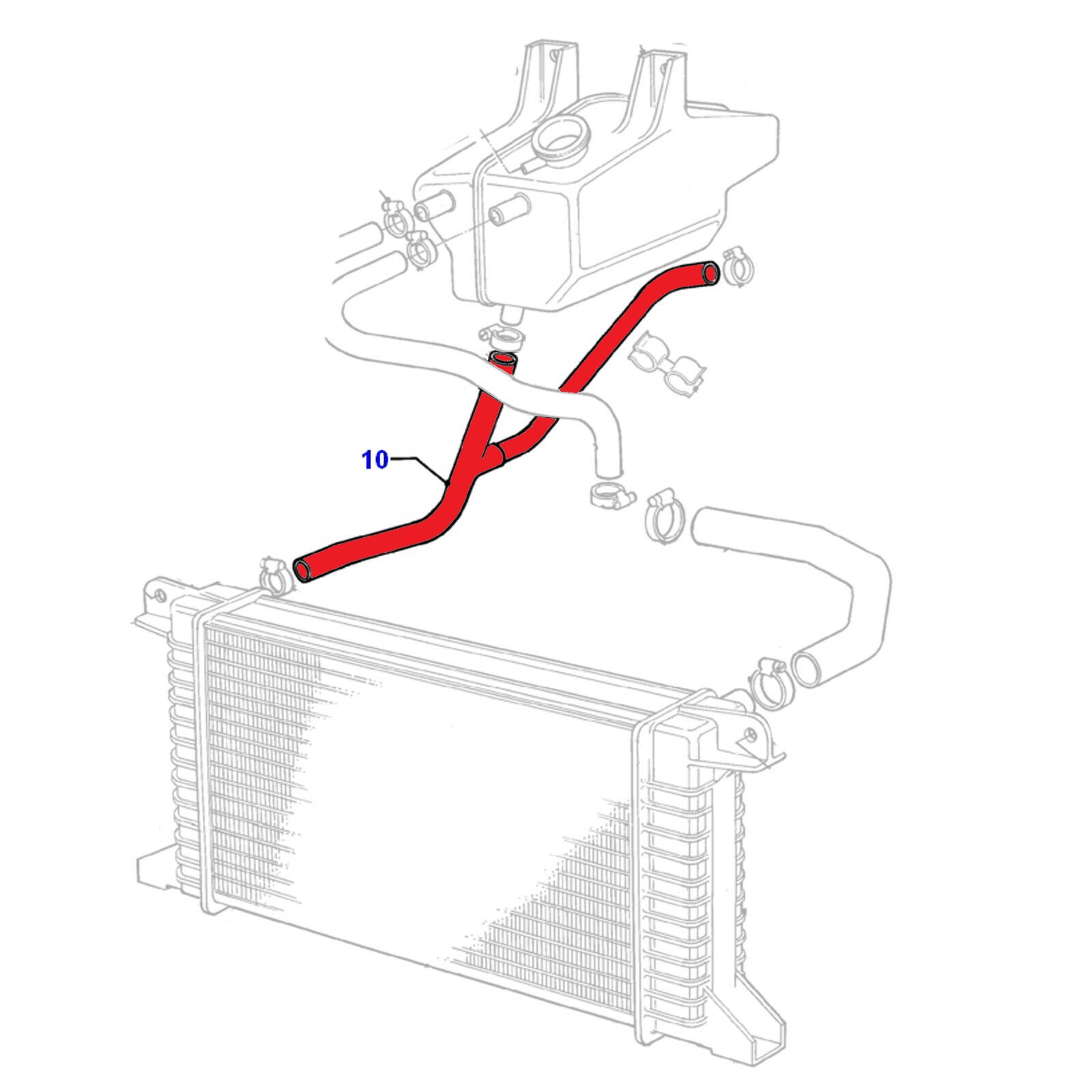 SPARE WATER TANK HOSE