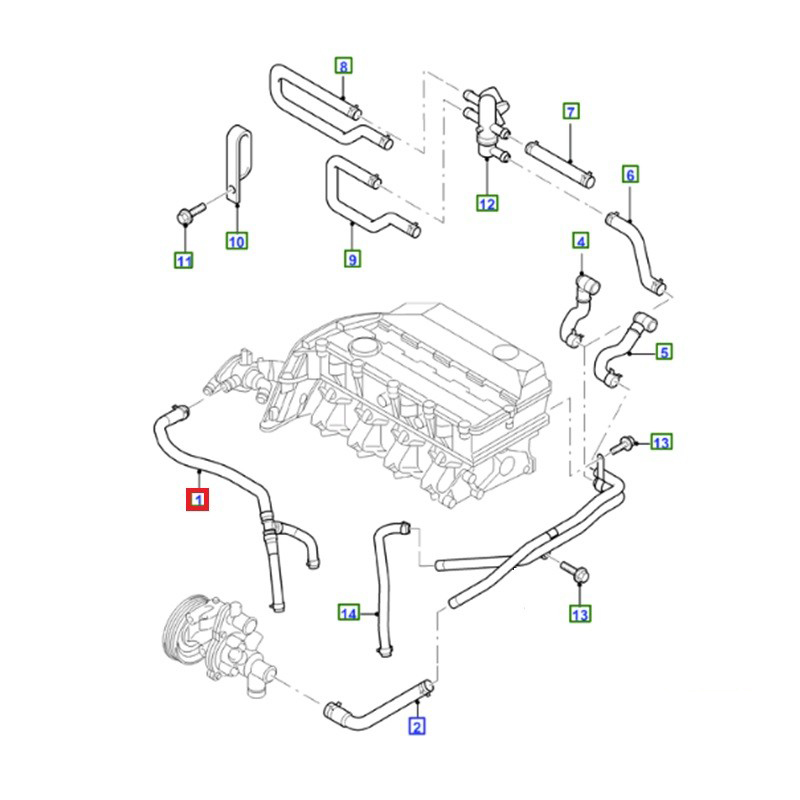 HEATER HOSE