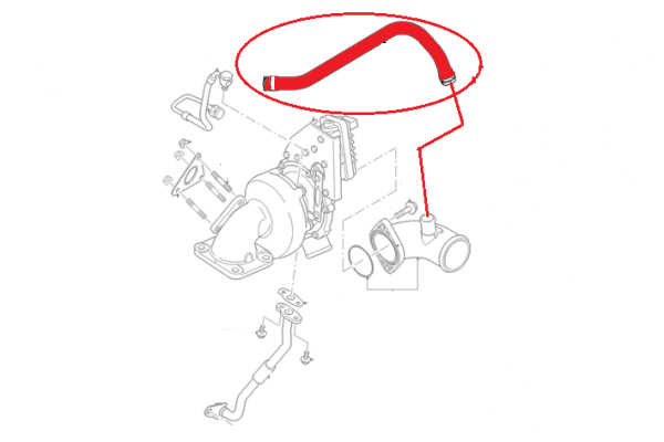 CRANKCASE VENTILATION HOSE