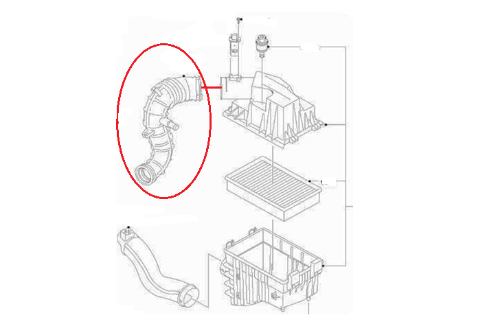 AIR FILTER HOSE
