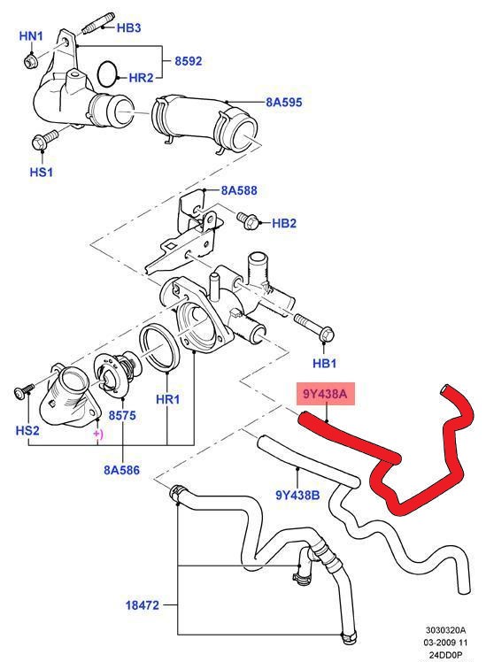 HEATER HOSE