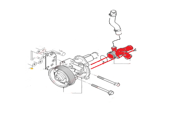 RECIRCULATION PIPETHERE IS O-RING