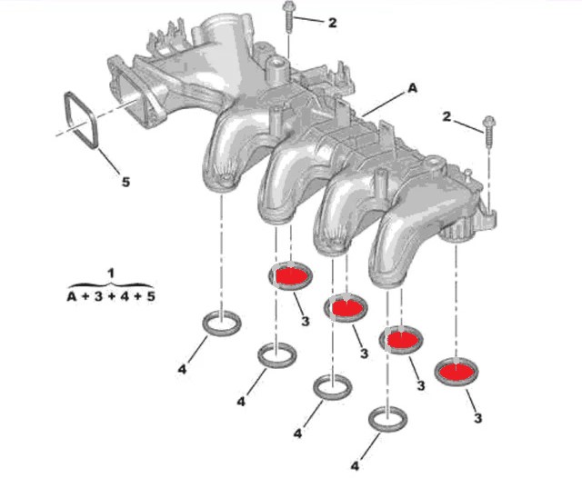 SUCTION MANIFOLD GASKET
