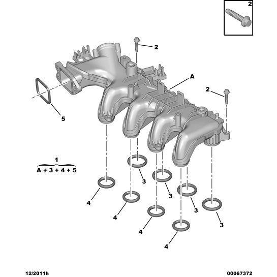 SUCTION MANIFOLD GASKET