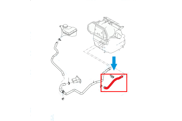 HEATER HOSE